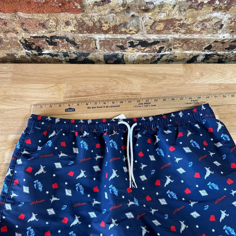 Magellan Outdoors Arkansas Shorts Mens 2XL Blue Fishing Outdoor Hiking Swim